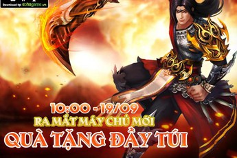 Ra mắt máy chủ Ngạo Thiên Môn, Nhất Kiếm Phi Thiên tặng 500 GiftCode giá trị