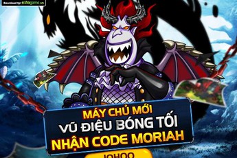 Hải Tặc Bóng Đêm ra mắt server Moriah, dành tặng 500 Giftcode giá trị