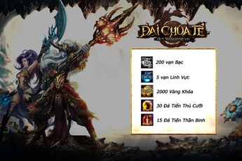 Tặng 700 Gift Code Đại Chúa Tể nhân dịp mở cửa chính thức tại Việt Nam