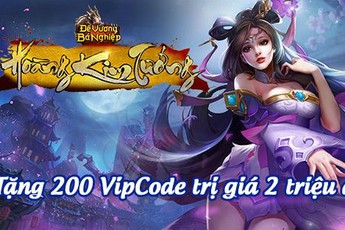 SohaPlay tặng ngay 200 Giftcode Đế Vương Bá Nghiệp trị giá 2 triệu đồng