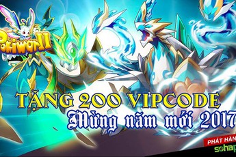 SohaPlay tặng 200 VipCode Webgame Pokiwar mừng năm mới