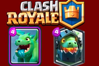 Clash Royale: Deck Double Dragon kết hợp Miner cực bá để leo Arena 9
