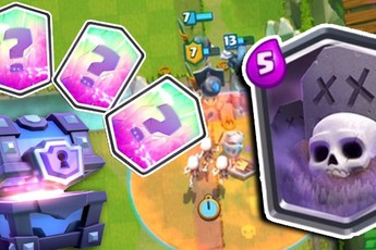 Clash Royale: Cách sử dụng thẻ bài mới ‘’bãi tha ma’’ Graveyard