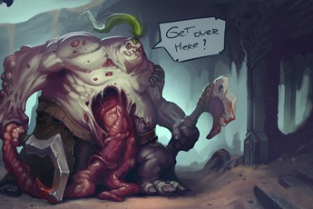 DOTA 2: Vượt mặt Invoker, tên đồ tể Pudge trở thành vị tướng đi Mid được pick nhiều nhất trong tháng 11