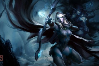 DOTA 2 Drow Ranger, đứa con gái cưng của Ếch băng Icefrog