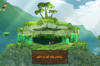 Rayman Origins Việt hóa - quà Noel cho những game thủ không may phải... nằm nhà