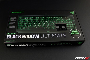 Bàn phím cơ Razer Blackwidow Ultimate 2016: Thay đổi tuyệt vời cho game thủ