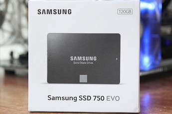 Samsung SSD 750 EVO 120 GB: Món đồ chơi cực ngon đầu năm mới