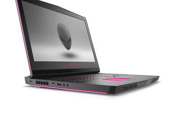 Xuất hiện laptop chơi game Alienware "hồng nam tính" mới toanh
