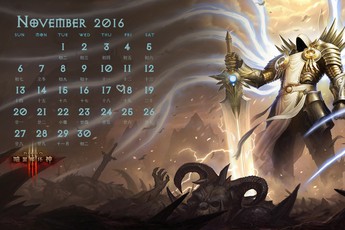 Bộ ảnh lịch chủ đề "Diablo III" tuyệt đẹp dành tặng game thủ