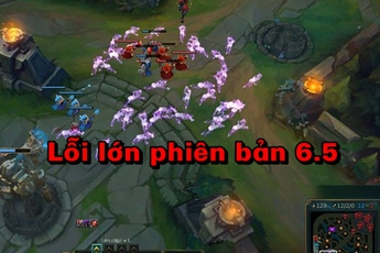Liên Minh Huyền Thoại: Đồ Tể No Nê lại bị Lỗi khủng ở phiên bản 6.5
