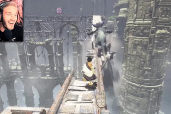 Chờ đợi gần 10 năm, nhiều game thủ ghen tị khi xem PewDiePie chơi trước The Last Guardian