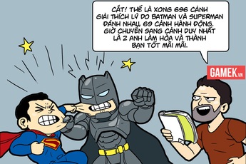Truyện tranh hài - Lý do vì sao Batman V Superman không có After Credit cuối phim