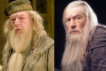 Hài hước Fan Harry Potter nhầm "thầy Dumbledore" với phù thủy "Gandalf"