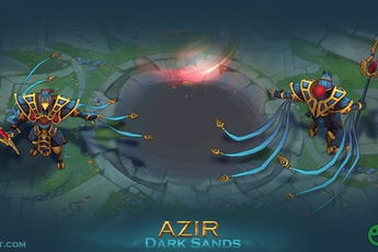 Ức chế với Riot, fan hâm mộ tự mình thiết kế trang phục Azir SKT T1 cho Easyhoon