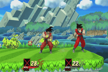 Son Goku xuất hiện trong game đối kháng đỉnh cao của Nintendo nhờ mod