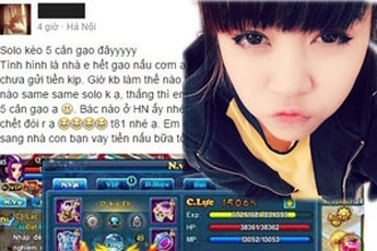 Nữ game thủ gạ kèo solo... 5 cân gạo khiến 500 anh em tranh nhau làm shipper miễn phí