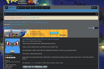 Sợ nghiện Pokemon Revolution Online, game thủ xin NPH khoá IP bản thân vĩnh viễn