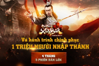 [Infographic] Chiến Thần Xích Bích và hành trình chinh phục 1 triệu người Nhập Thánh