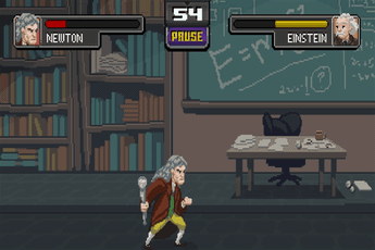 Bác học đánh nhau - Đây chắc chắn là game đối kháng dị nhất từ trước đến nay