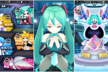 Hatsune Miku Mobile - Game 3D dành cho mọi fan của thần tượng ảo số 1 Nhật Bản
