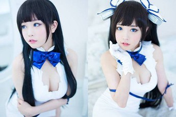 Cosplay bé gái Hestia tuyệt đẹp và gợi cảm dành cho game thủ Việt ngày cuối tuần
