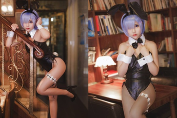 Bỏng mắt với đôi chân dài miên man của cô hầu gái Rem trong Re:Zero