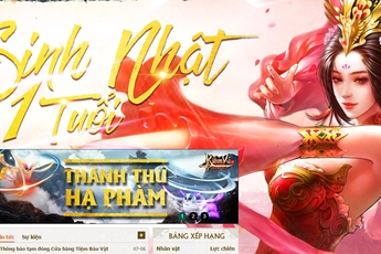 Tặng 2000 Giftcode Kiếm Vũ mừng sinh nhật 1 tuổi tại Việt Nam