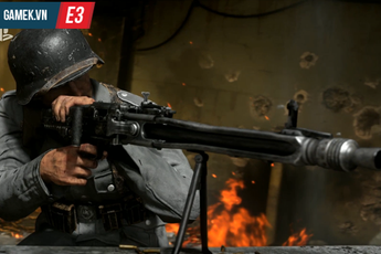[E3 2017] Nổi da gà với đoạn trailer bi hùng và đậm chất sử thi của Call of Duty: WWII