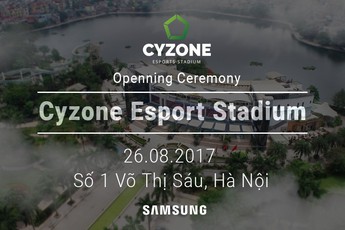 Lộ diện ngày khai trương "sân vận động" dành riêng cho game thủ Cyzone eSport Stadium