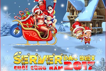 Manga GO khai mở máy chủ đặc biệt cuối cùng 2017: hậu Giáng Sinh, tặng 2000 Giftcode
