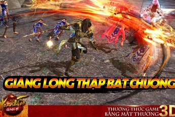 Hoành Tảo Giang Hồ 3D - Game kiếm hiệp hoa mỹ chính thức cập bến Việt Nam