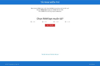Chết cười với website Tải Ram, Tải VGA.com mới xuất hiện tại Việt Nam