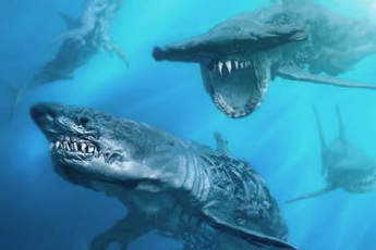 Cướp Biển Caribbean 5 tiết lộ hình ảnh về đám cá mập... zombie khổng lồ mới
