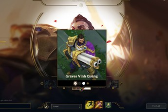 Phần thưởng xếp hạng LMHT mùa 7: Graves Vinh Quang chính thức đến tay game thủ Việt Nam