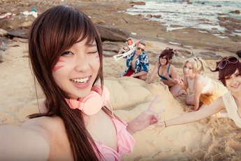 Live-Action Overwatch: Khi các hero hóa người thật, mặc đồ bơi nô đùa trên bãi biển