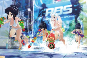 Game toàn gái xinh mặc bikini bắn nhau Senran Kagura: Peach Beach Splash sắp mở cửa