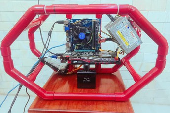 Ấn tượng chiếc PC tự chế bằng ống nước của game thủ Việt, tuy chưa hoàn hảo nhưng vẫn cực chất