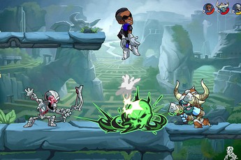 Game hành động siêu nhộn Brawlhalla chính thức mở cửa ngay tuần sau, thật vui là chơi không mất tiền