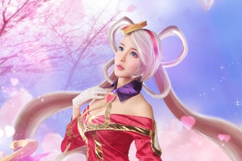 Cosplay Sona Tiểu Tình Nhân đẹp như tranh vẽ trong Liên Minh Huyền Thoại