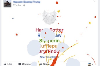 Game thủ Việt đang sốt với trò comment chữ Harry Potter trên Facebook