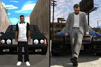 14 hình ảnh "xưa và nay" cho thấy đồ họa một trời một vực của "Grand Theft Auto"