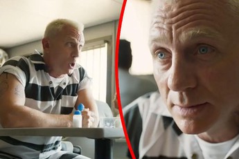 Điệp viên 007 hóa thân thành gã tù quái đản trong phim mới Lucky Logan