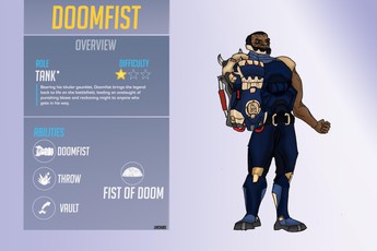 Dấu hiệu tồn tại của hero mới Doomfist đã xuất hiện trên máy chủ thử nghiệm của Overwatch