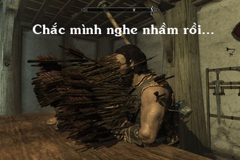 Hành động lén lút - phong cách "lố bịch" nhất làng game và đỉnh cao là Skyrim