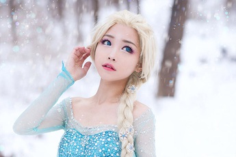 Cùng ngắm Nữ Hoàng Băng Giá Elsa tuyệt đẹp ngoài đời thật