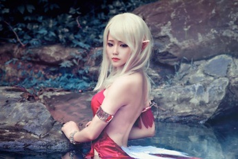 Cùng ngắm cosplay nàng Elf cực gợi cảm trong TERA Online