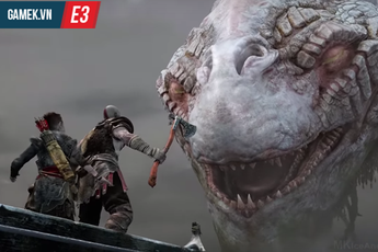 [E3 2017] Chán đánh nhau với các vị thần nổi tiếng, Kratos chuyển sang đại náo thế giới của thủy quái