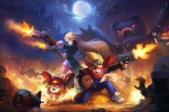 Treasure Raiders - Vào vai thợ săn kho báu trong game bắn súng đồ họa Chibi cực sắc màu
