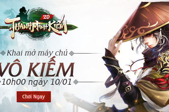 SohaPlay tặng 200 Vipcode Webgame Thanh Minh Kiếm nhân dịp khai mở máy chủ mới